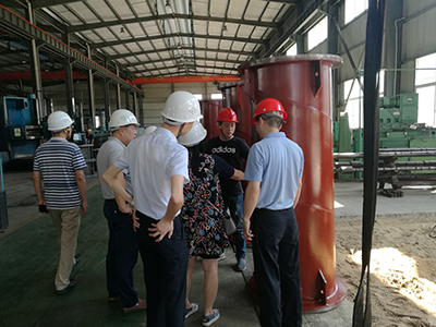 上海凱泉泵業(yè)集團工廠考察